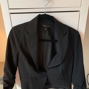 Amanda & Chelsea black 3/4 sleeve blazer 6P